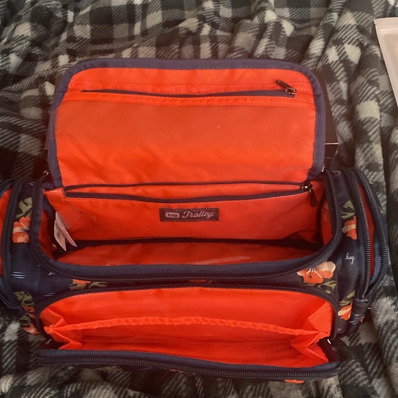 Excellent Condition!! - Lug Trolley in Aloha Navy!! Sold out print for this item - Picture 3 of 5